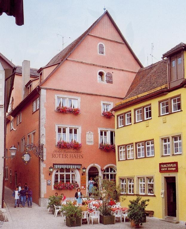 Hotel Roter Hahn Rothenburg ob der Tauber Exterior foto